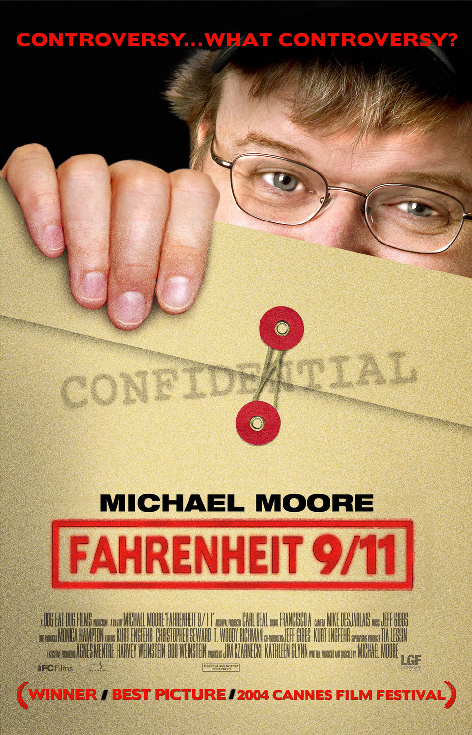 Extra Large Movie Poster Image for Fahrenheit 9/11 (#2 of 2)