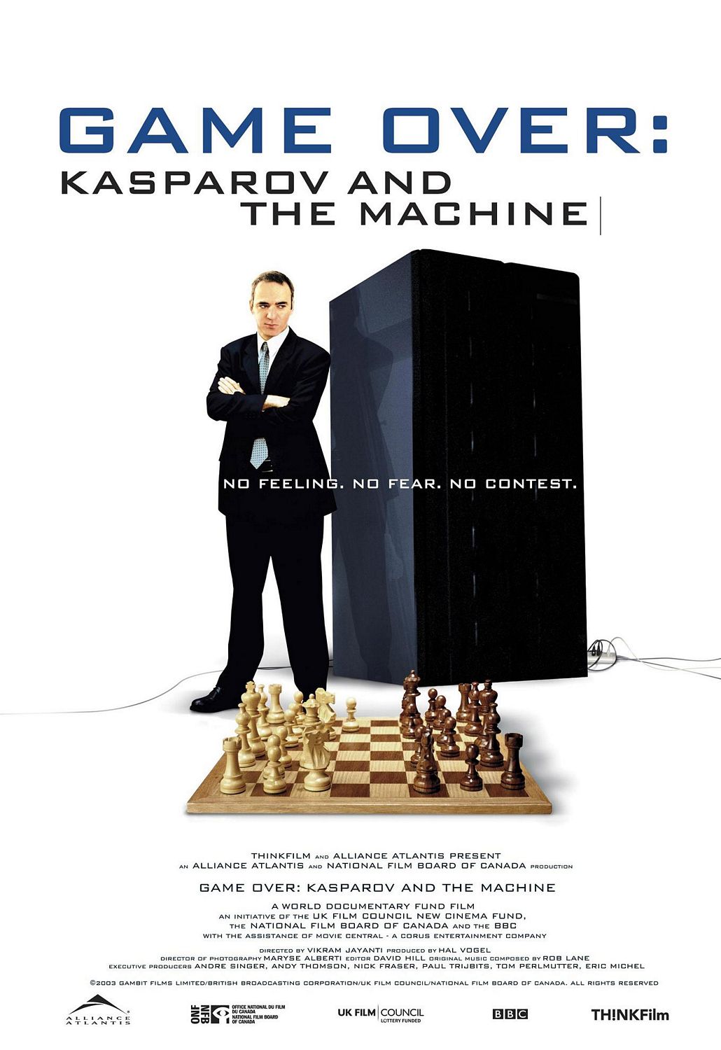 Extra Large Movie Poster Image for Game Over: Kasparov and the Machine (#1 of 2)