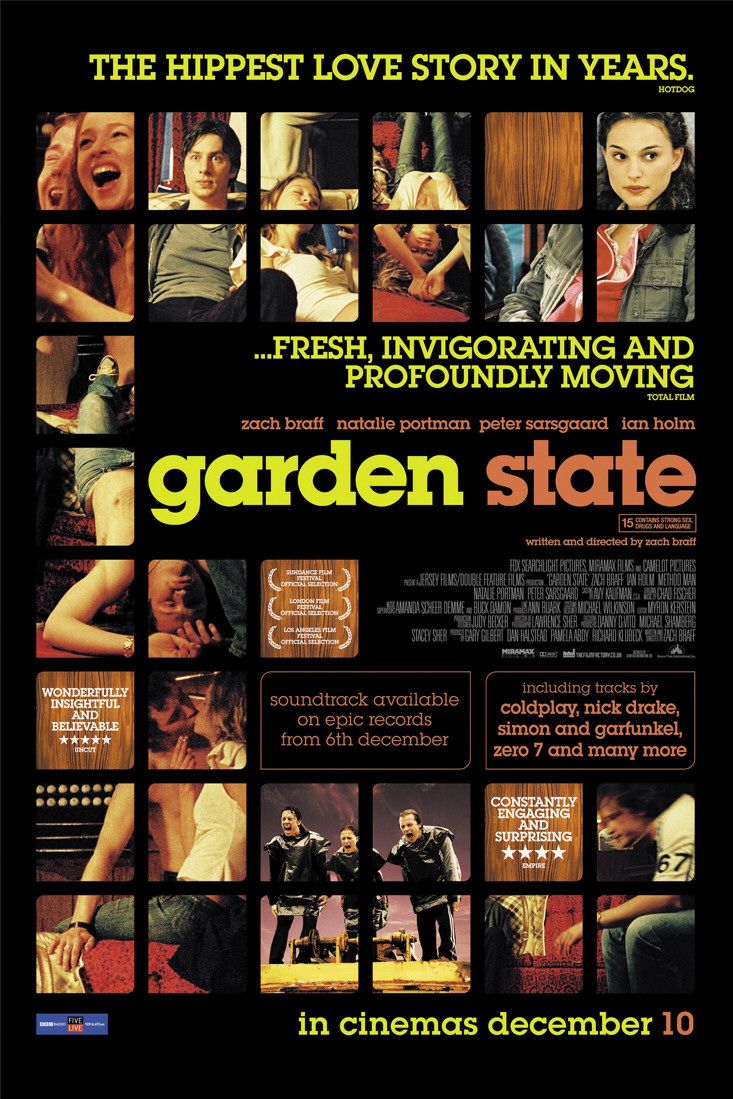 Extra Large Movie Poster Image for Garden State (#3 of 3)