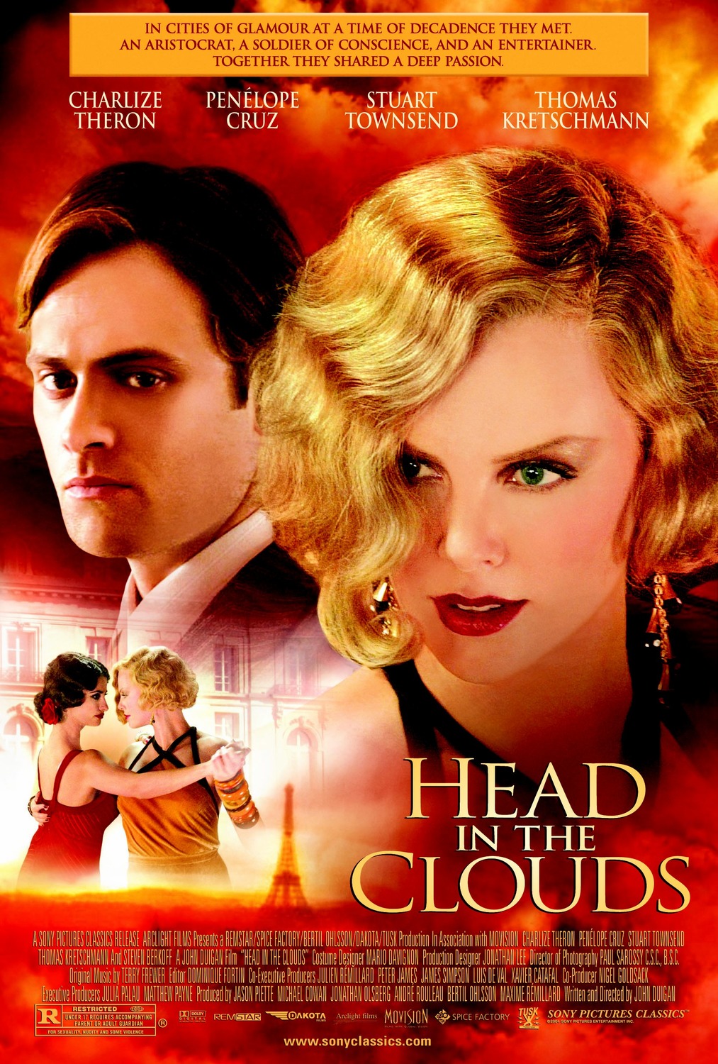 Extra Large Movie Poster Image for Head in the Clouds (#2 of 7)