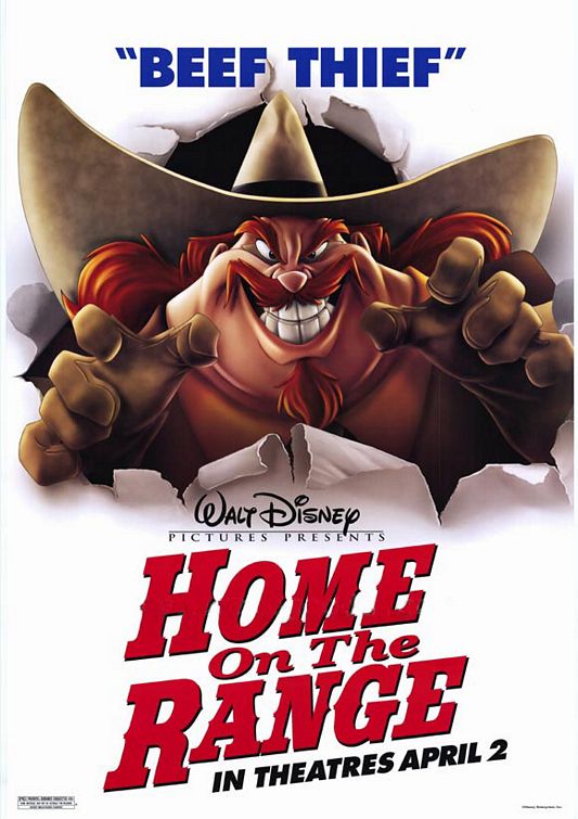 Home on the Range Movie Poster