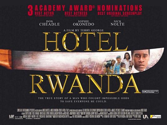hotel rwanda poster. Hotel Rwanda Poster - Internet
