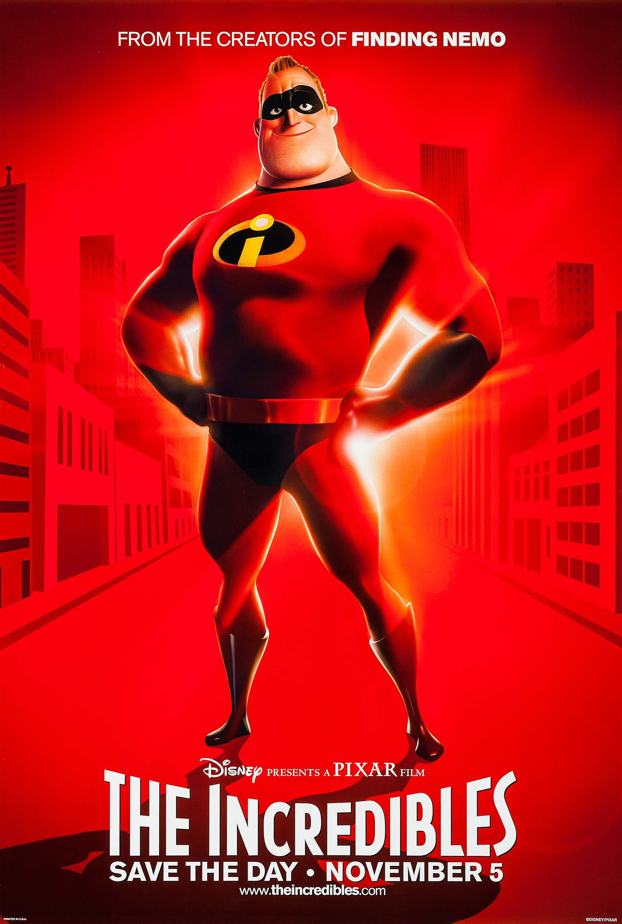Mega Sized Movie Poster Image for The Incredibles (#2 of 27)