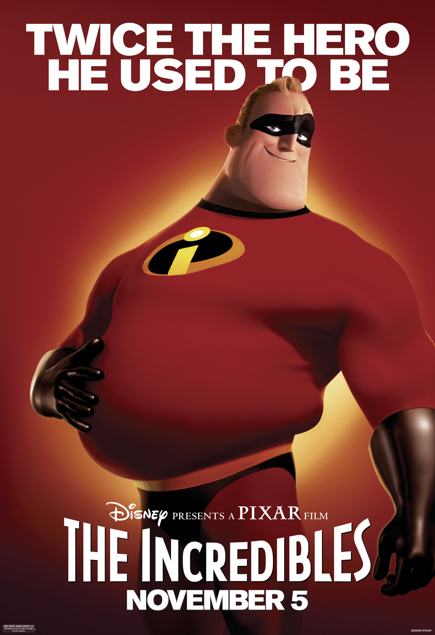 Mega Sized Movie Poster Image for The Incredibles (#6 of 27)