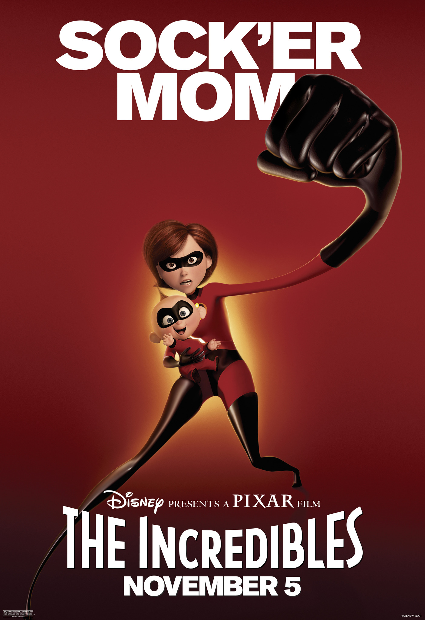 Mega Sized Movie Poster Image for The Incredibles (#8 of 27)
