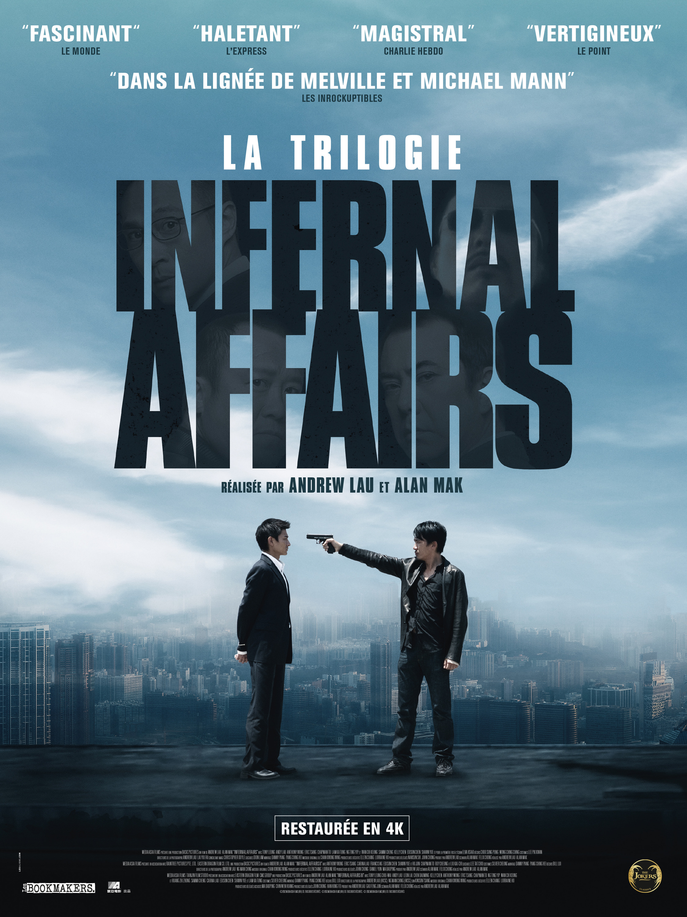 Mega Sized Movie Poster Image for Infernal Affairs (#2 of 2)