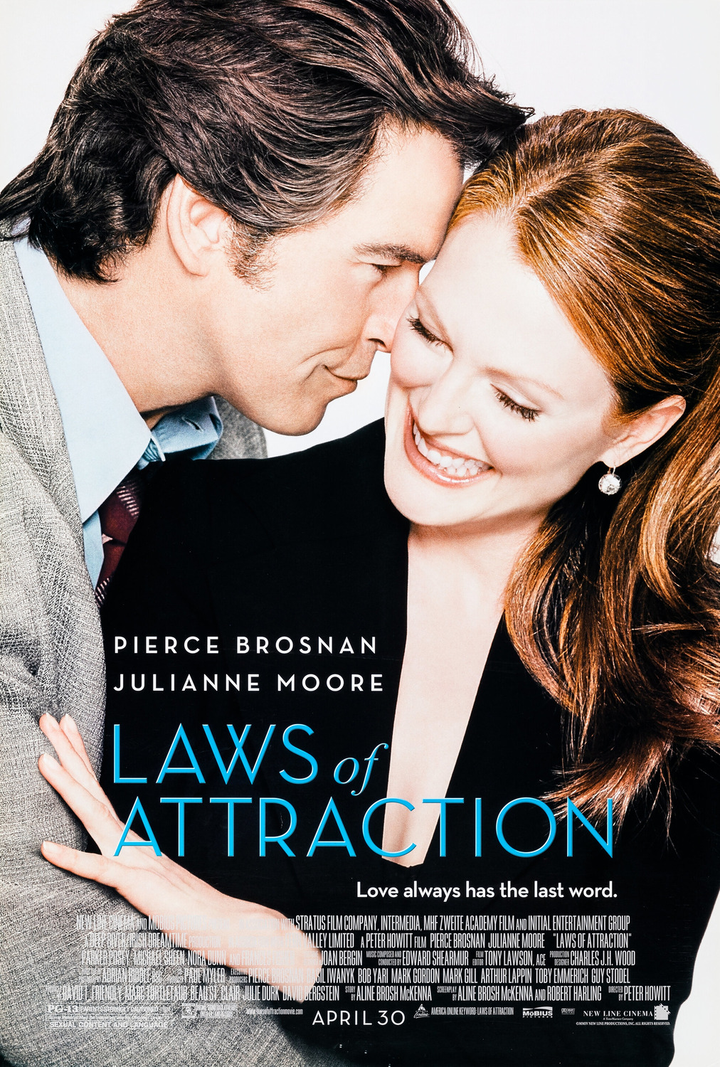Extra Large Movie Poster Image for Laws of Attraction 