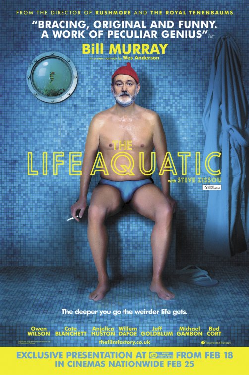 The Life Aquatic with Steve Zissou Movie Poster