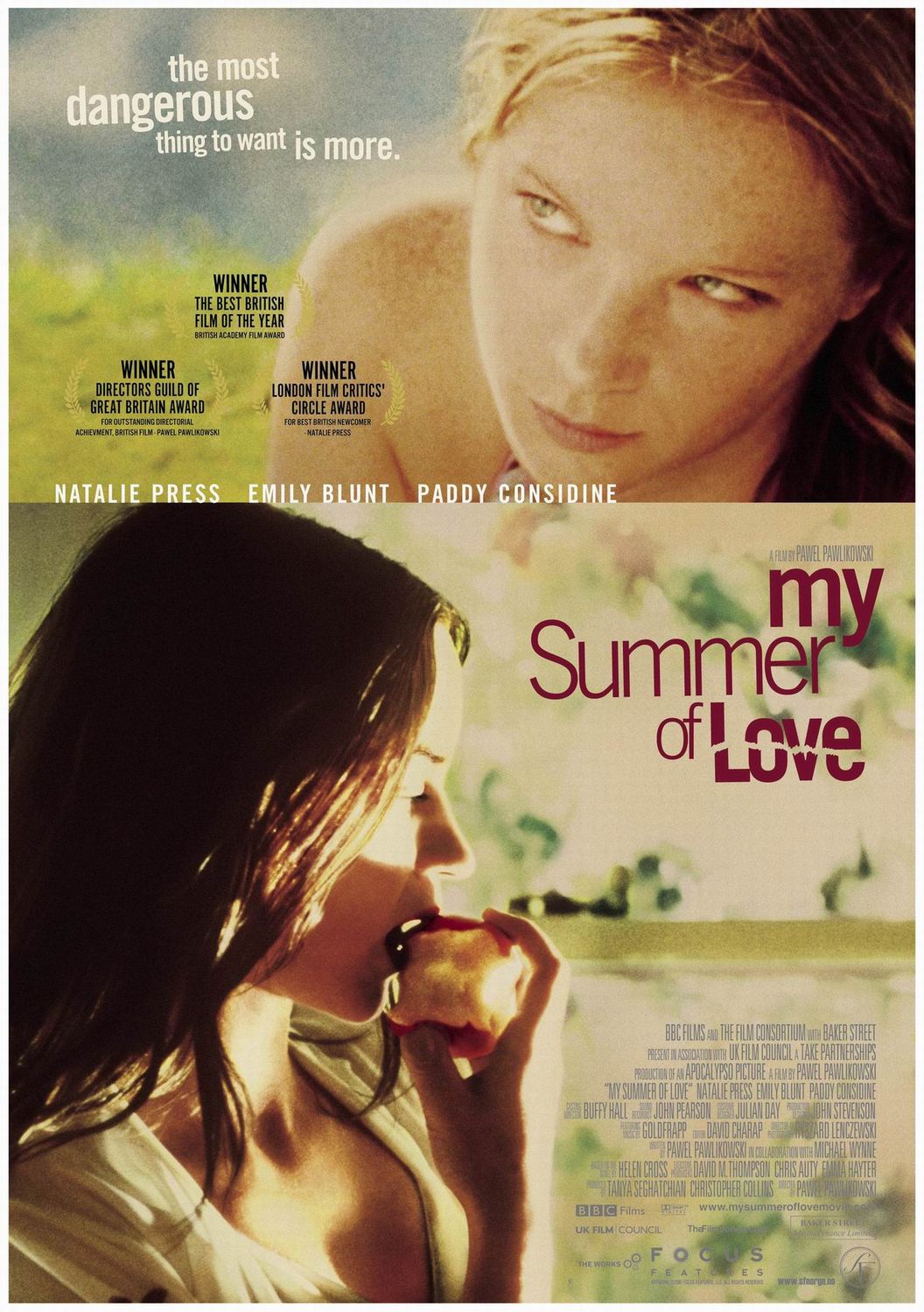 Extra Large Movie Poster Image for My Summer of Love (#3 of 4)