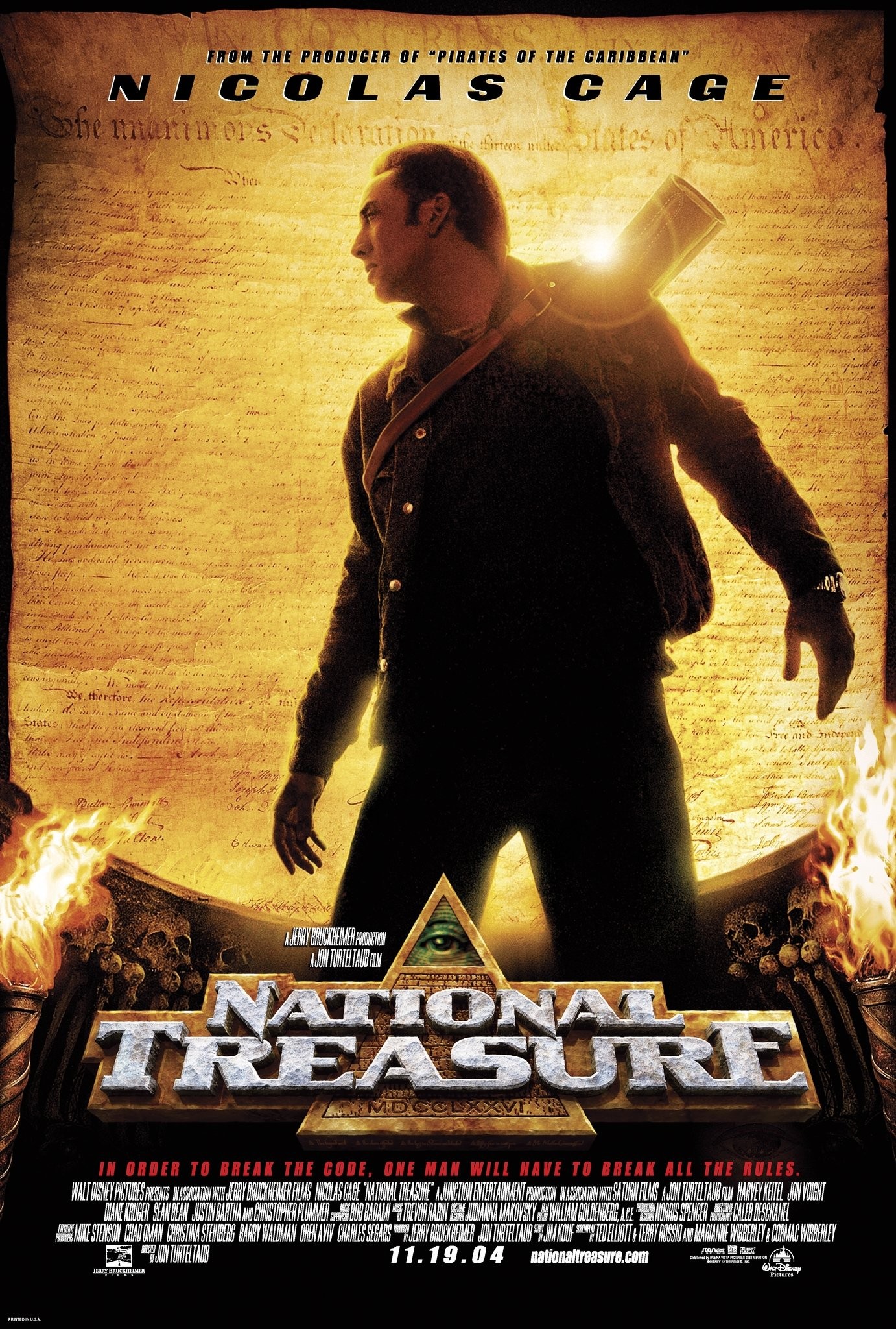 Mega Sized Movie Poster Image for National Treasure (#1 of 3)