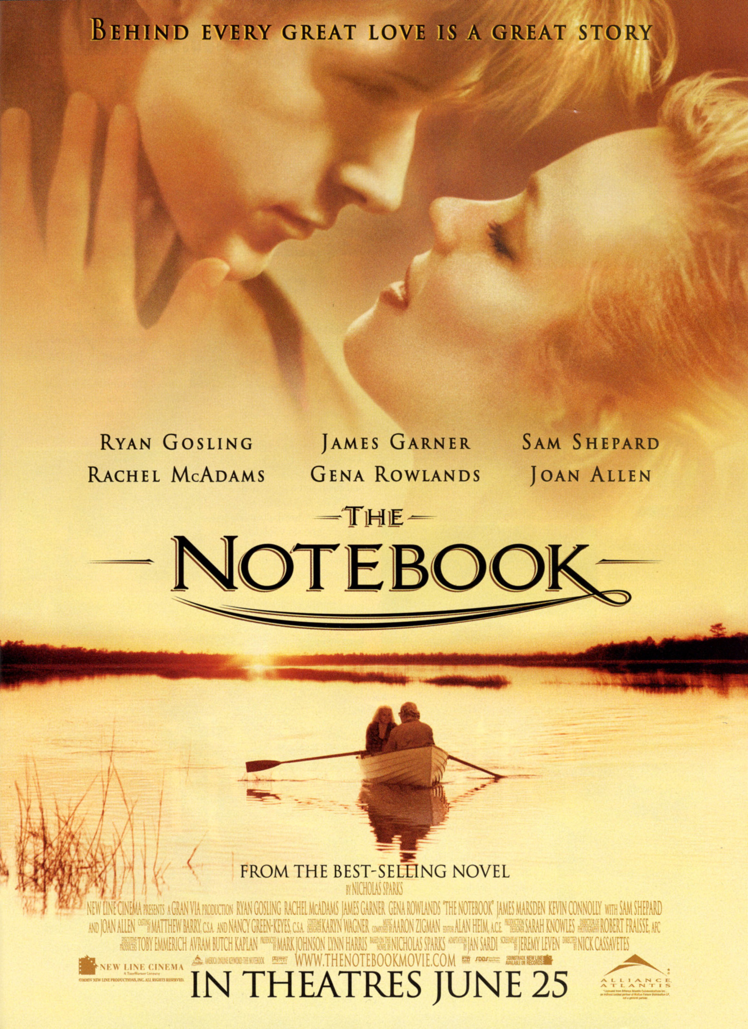 Mega Sized Movie Poster Image for The Notebook (#1 of 4)