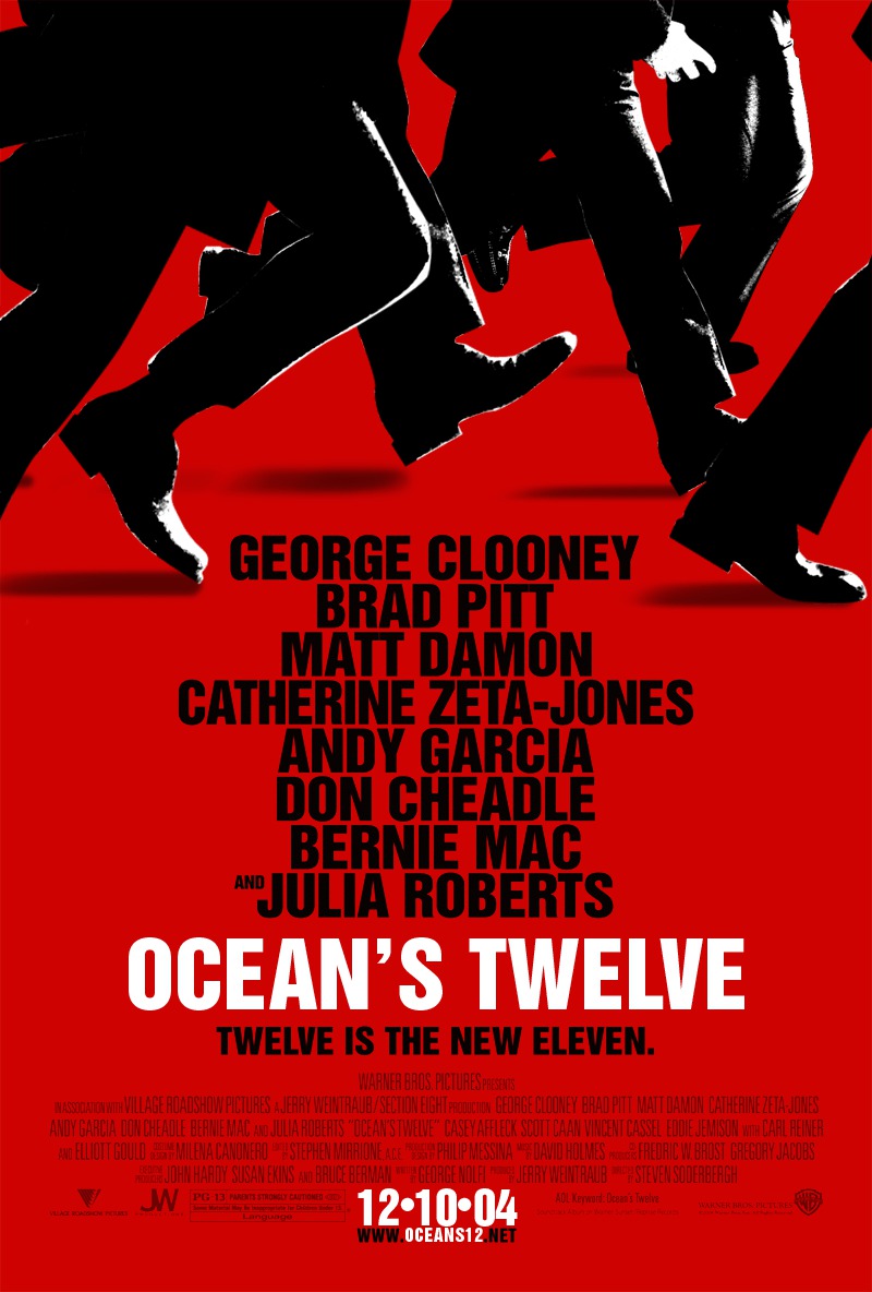 Extra Large Movie Poster Image for Ocean's Twelve (#2 of 3)