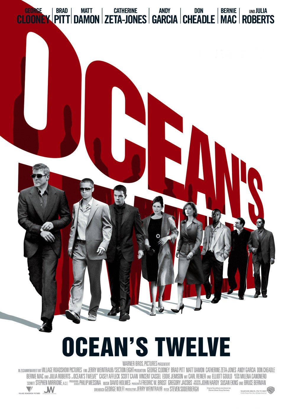 Extra Large Movie Poster Image for Ocean's Twelve (#3 of 3)
