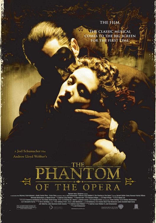 Phantom Of The Opera Movie Poster 24in x 36in 