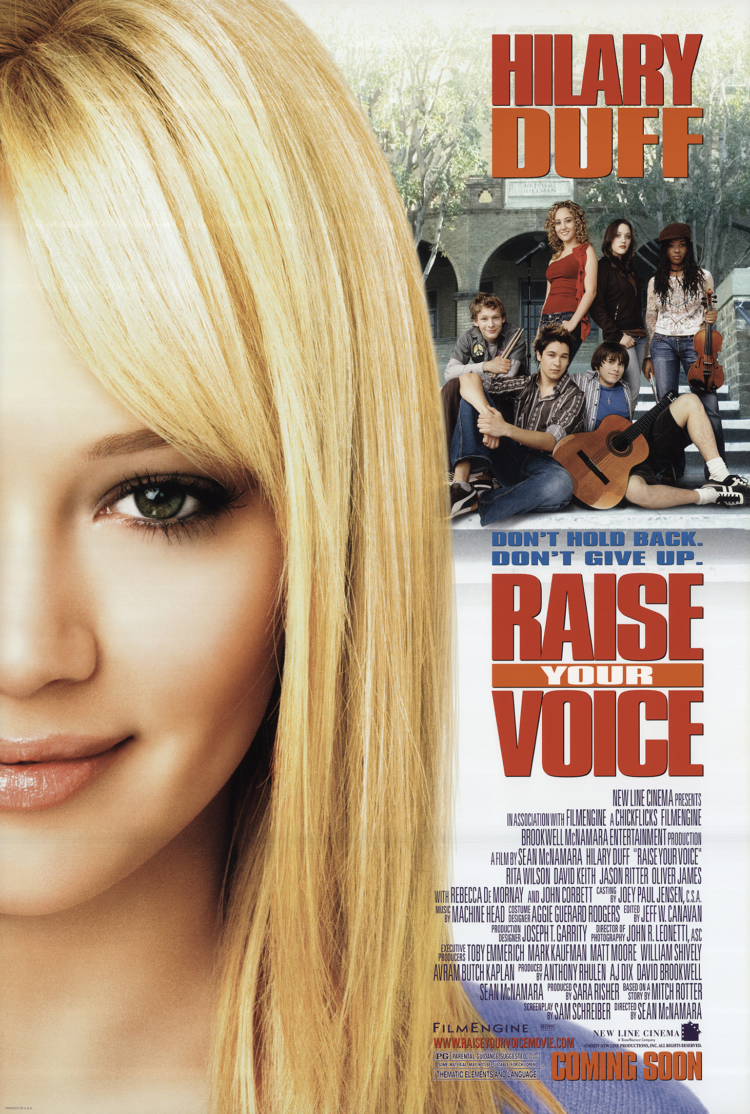 Mega Sized Movie Poster Image for Raise Your Voice 