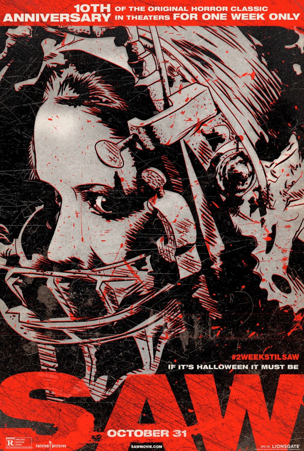 Extra Large Movie Poster Image for Saw (#12 of 14)