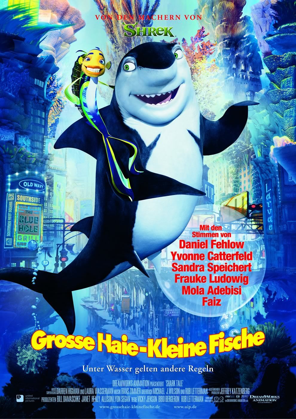 Extra Large Movie Poster Image for Shark Tale (#6 of 7)