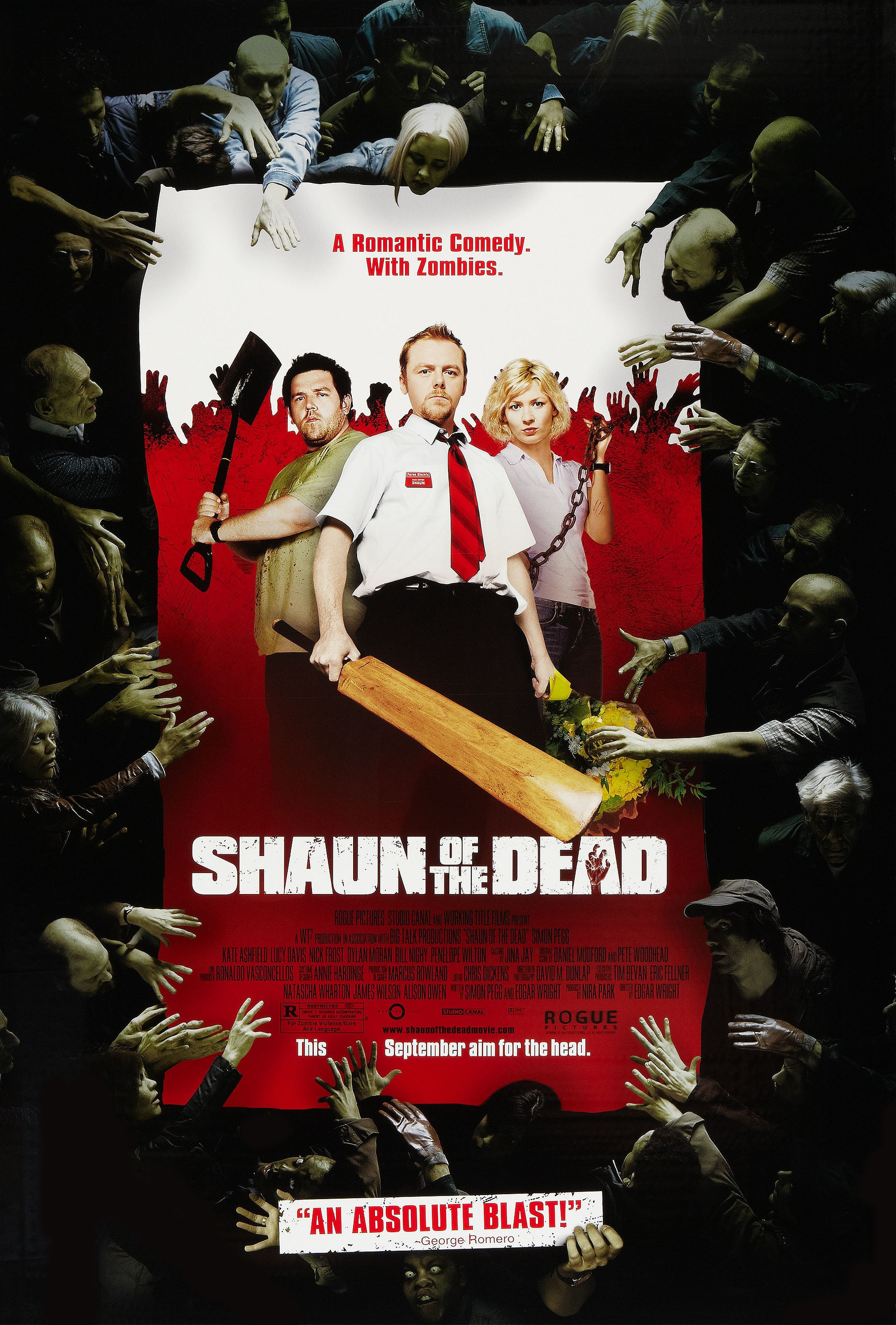 Mega Sized Movie Poster Image for Shaun of the Dead (#2 of 2)