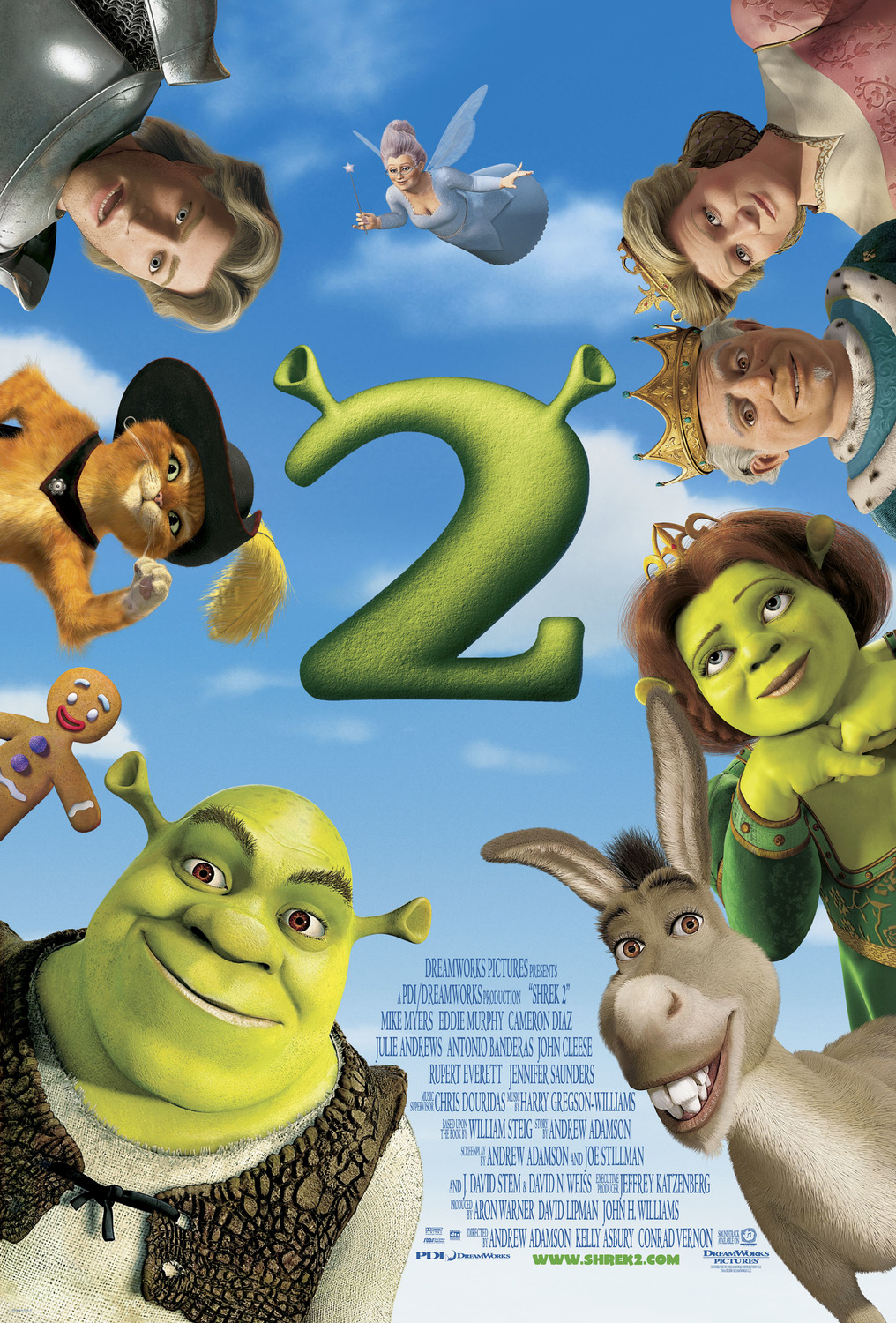 Extra Large Movie Poster Image for Shrek 2 (#8 of 10)