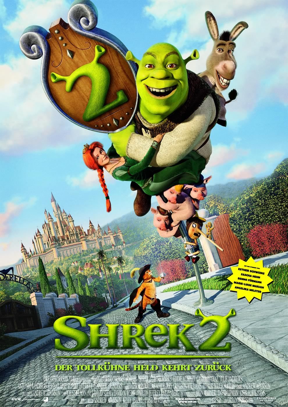 Extra Large Movie Poster Image for Shrek 2 (#9 of 10)