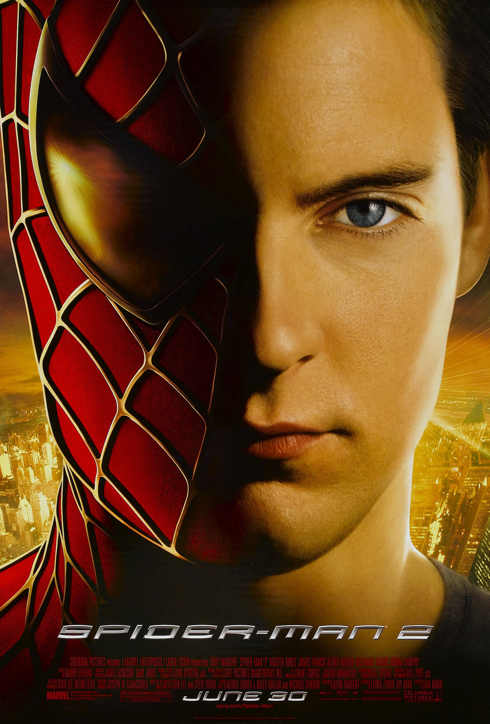 Mega Sized Movie Poster Image for Spider-man 2 (#2 of 6)