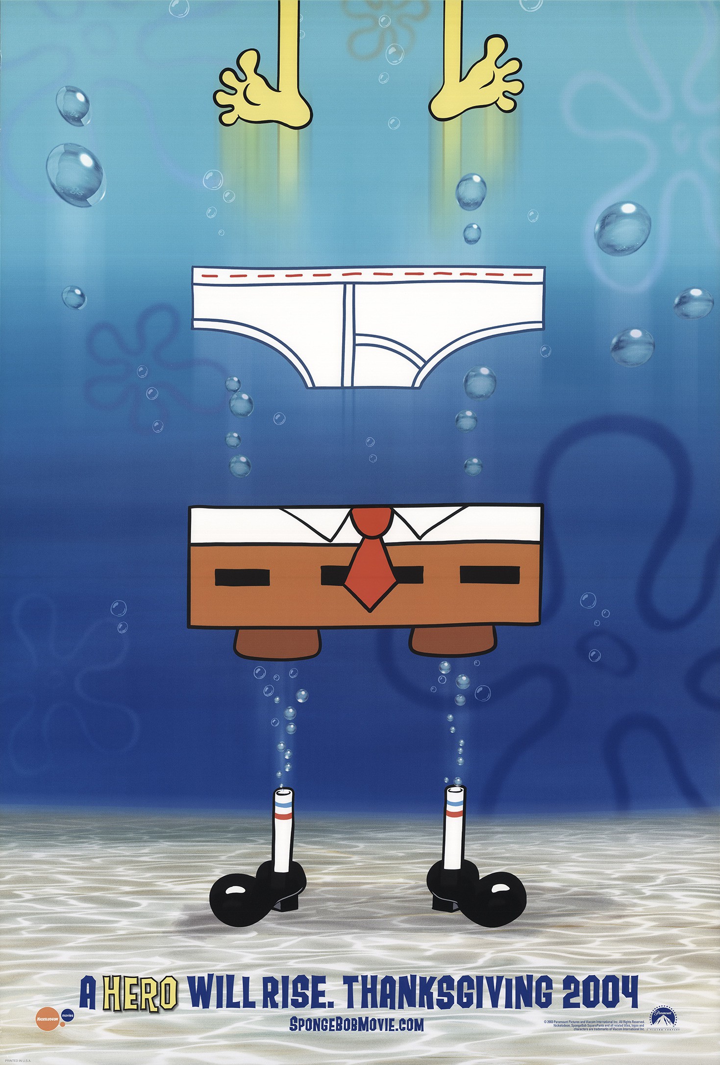 Mega Sized Movie Poster Image for The SpongeBob SquarePants Movie (#1 of 10)
