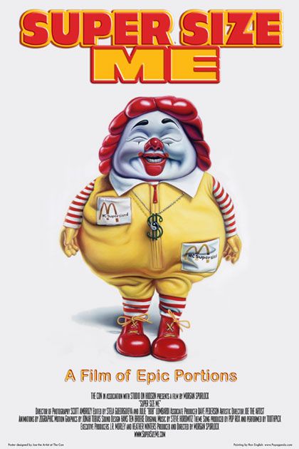 Super Size Me Movie Poster