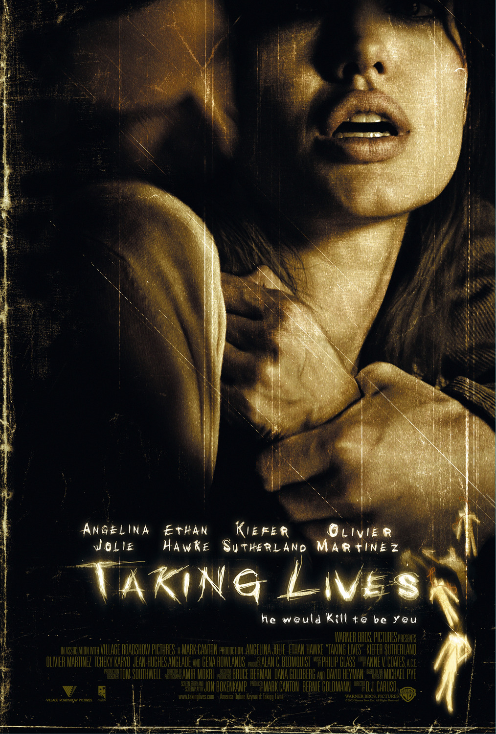 Extra Large Movie Poster Image for Taking Lives (#1 of 2)