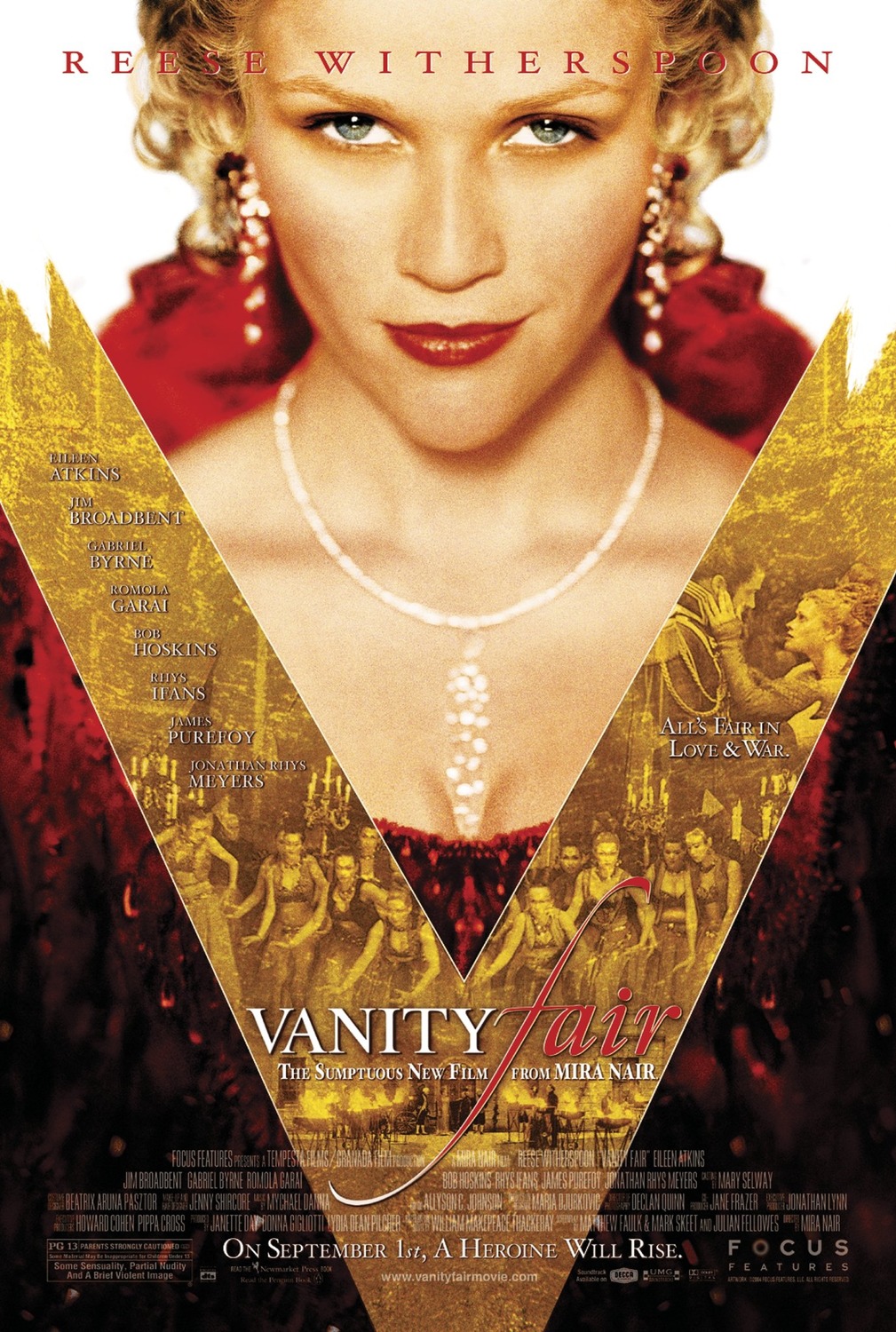Extra Large Movie Poster Image for Vanity Fair (#1 of 2)