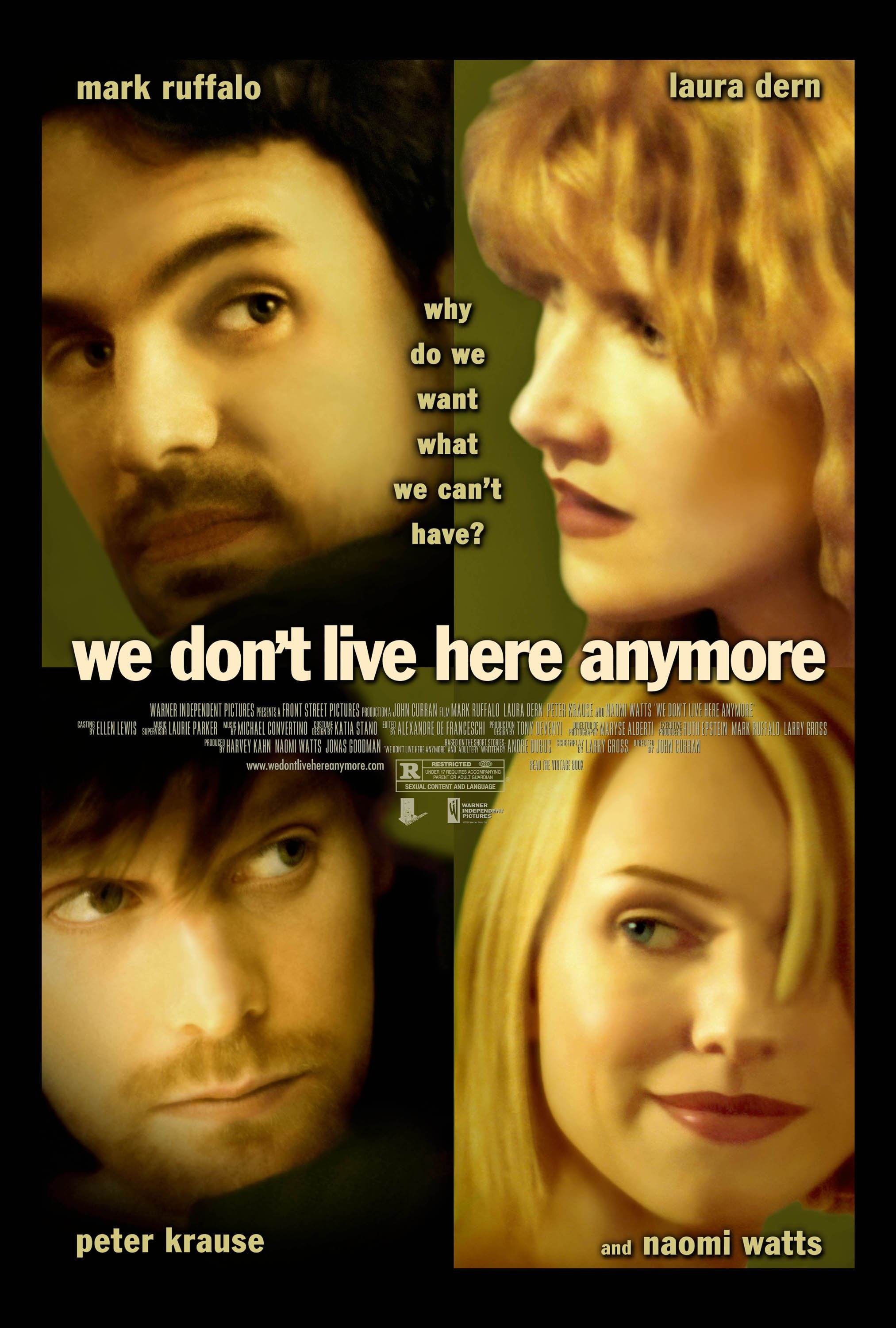 Mega Sized Movie Poster Image for We Don't Live Here Anymore (#2 of 4)
