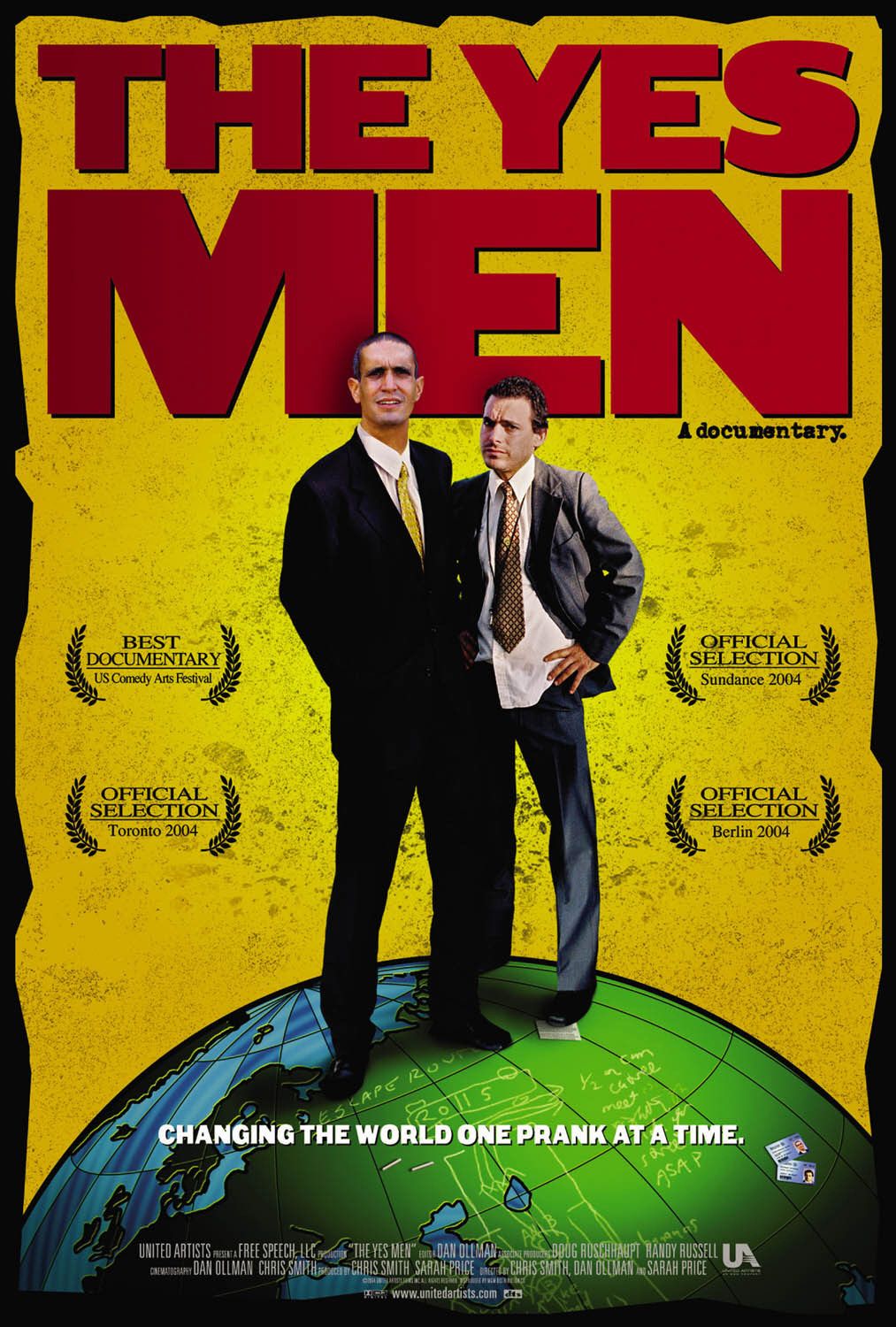 Extra Large Movie Poster Image for The Yes Men 