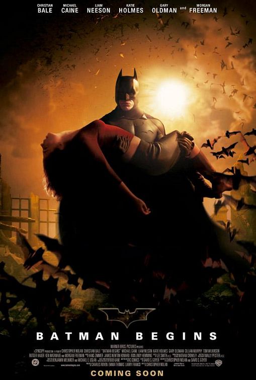 Batman Begins Movie Poster