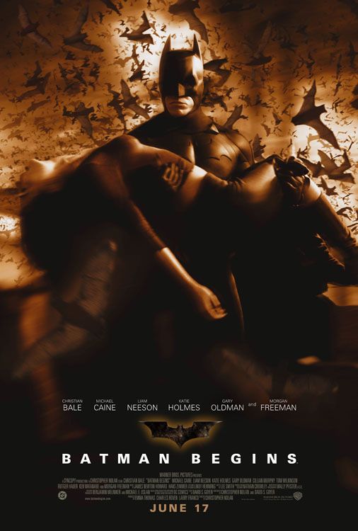 Batman Begins Movie Poster