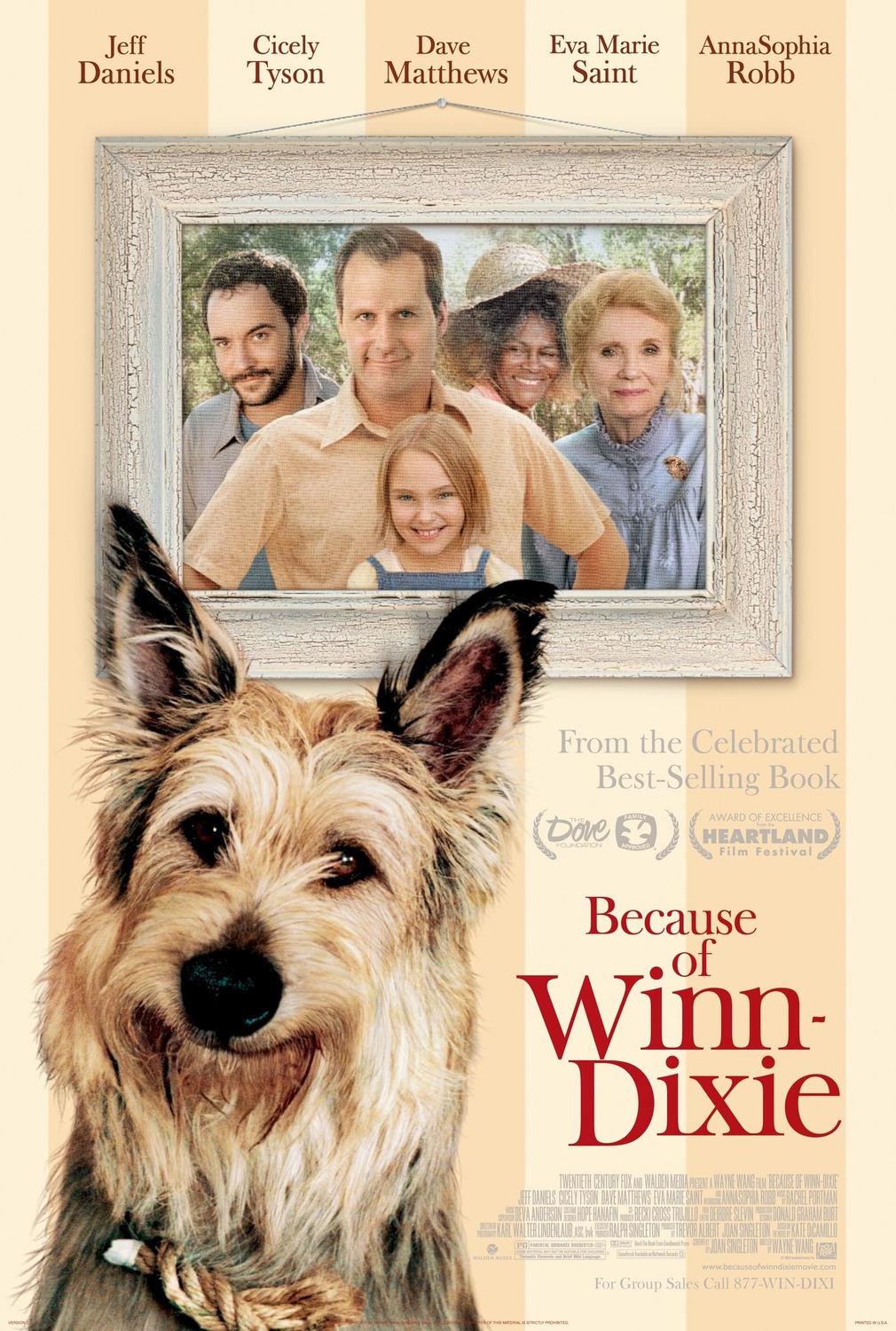 Extra Large Movie Poster Image for Because of Winn-Dixie (#2 of 3)