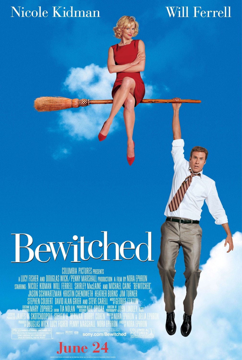 Extra Large Movie Poster Image for Bewitched (#2 of 2)