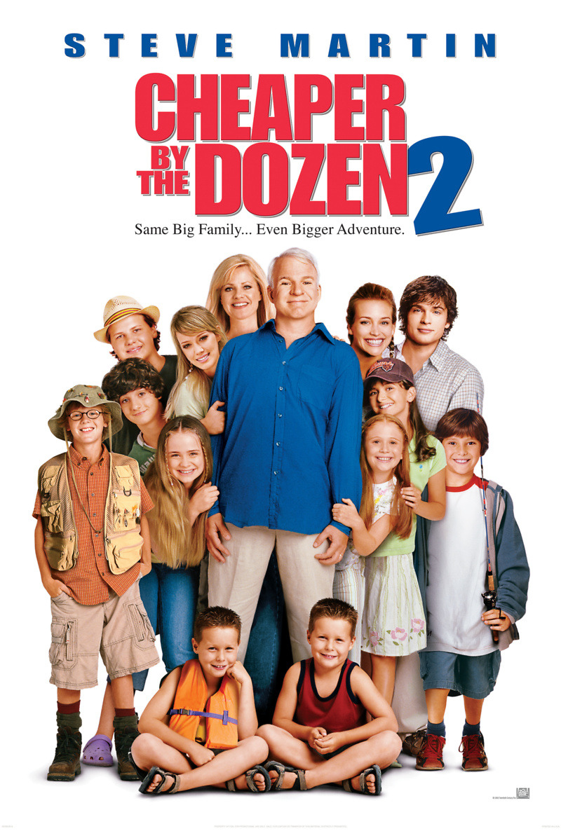 Extra Large Movie Poster Image for Cheaper by the Dozen 2 (#1 of 3)