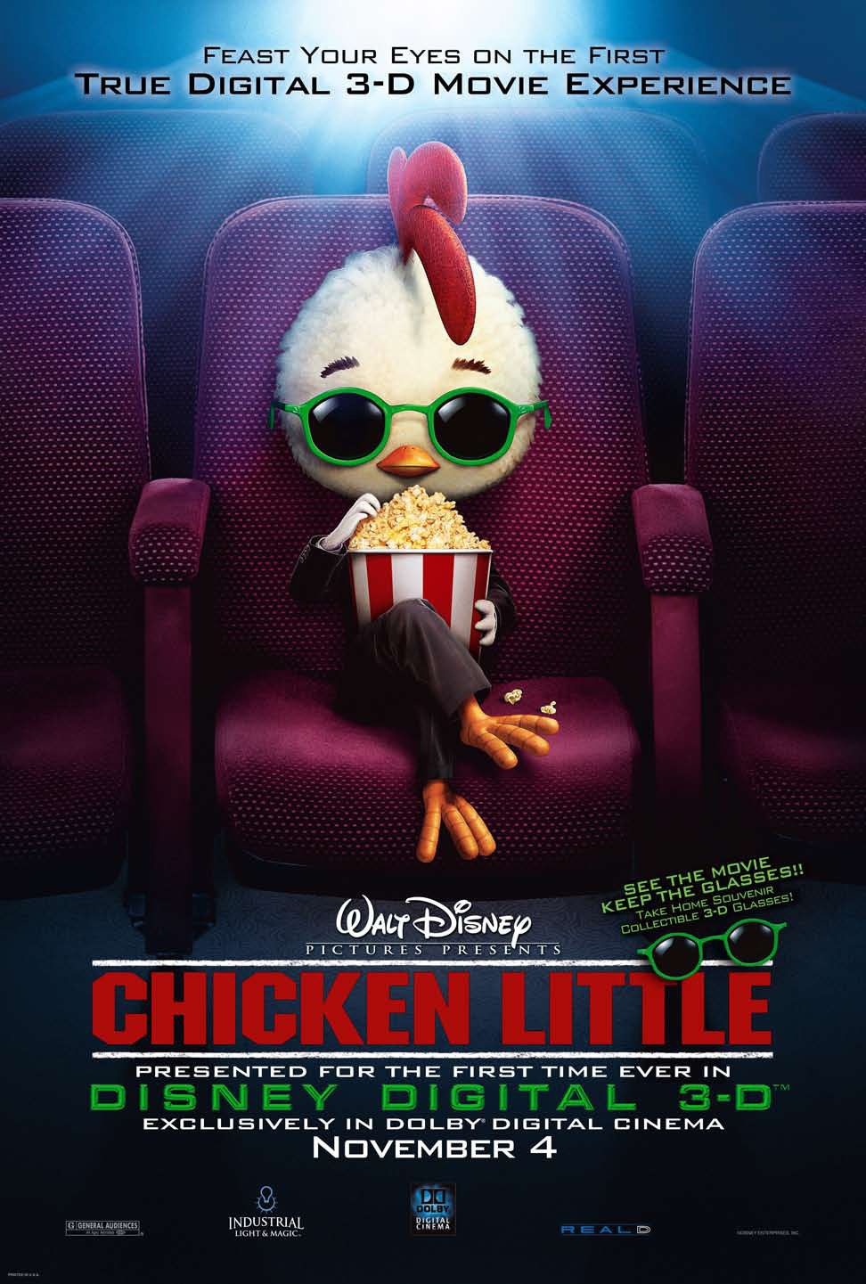 Extra Large Movie Poster Image for Chicken Little (#3 of 7)