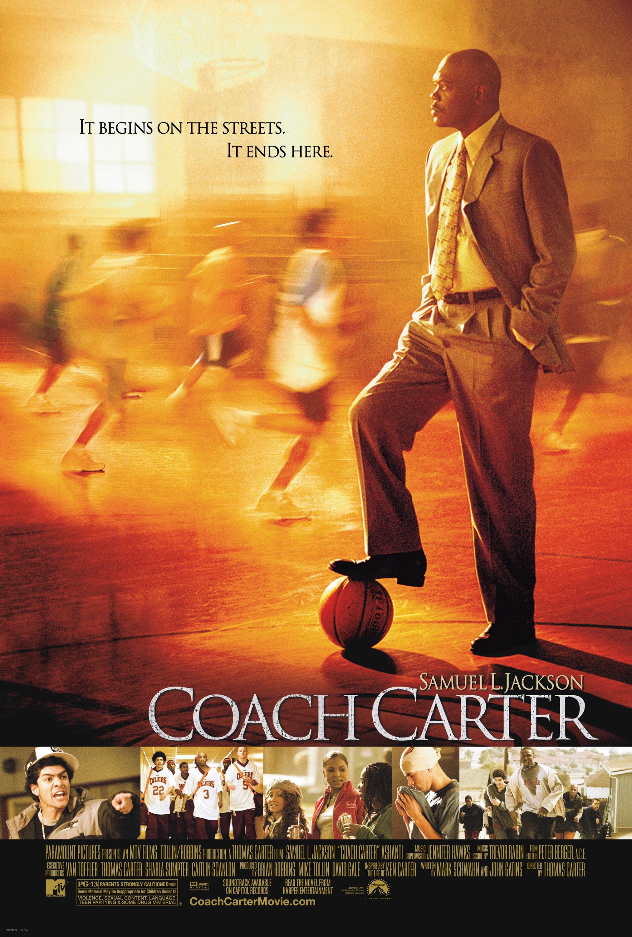 Mega Sized Movie Poster Image for Coach Carter (#1 of 2)