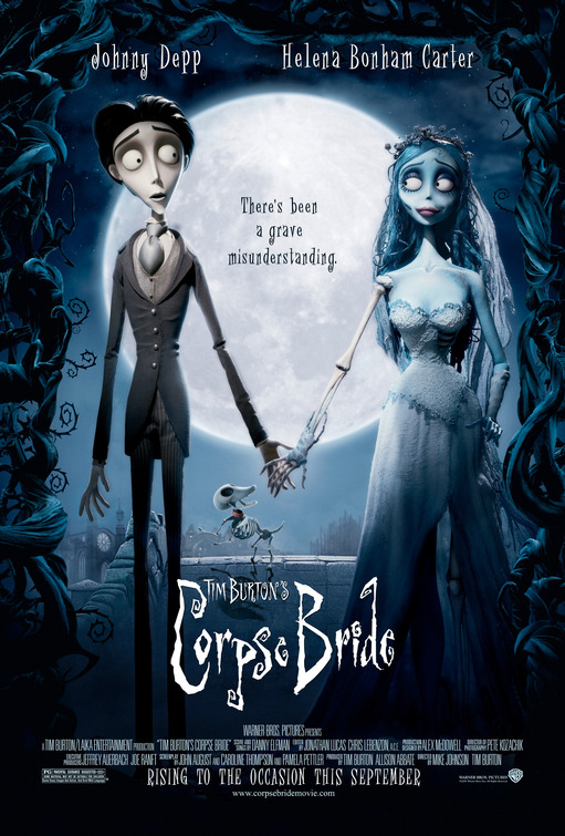 Image result for corpse bride poster