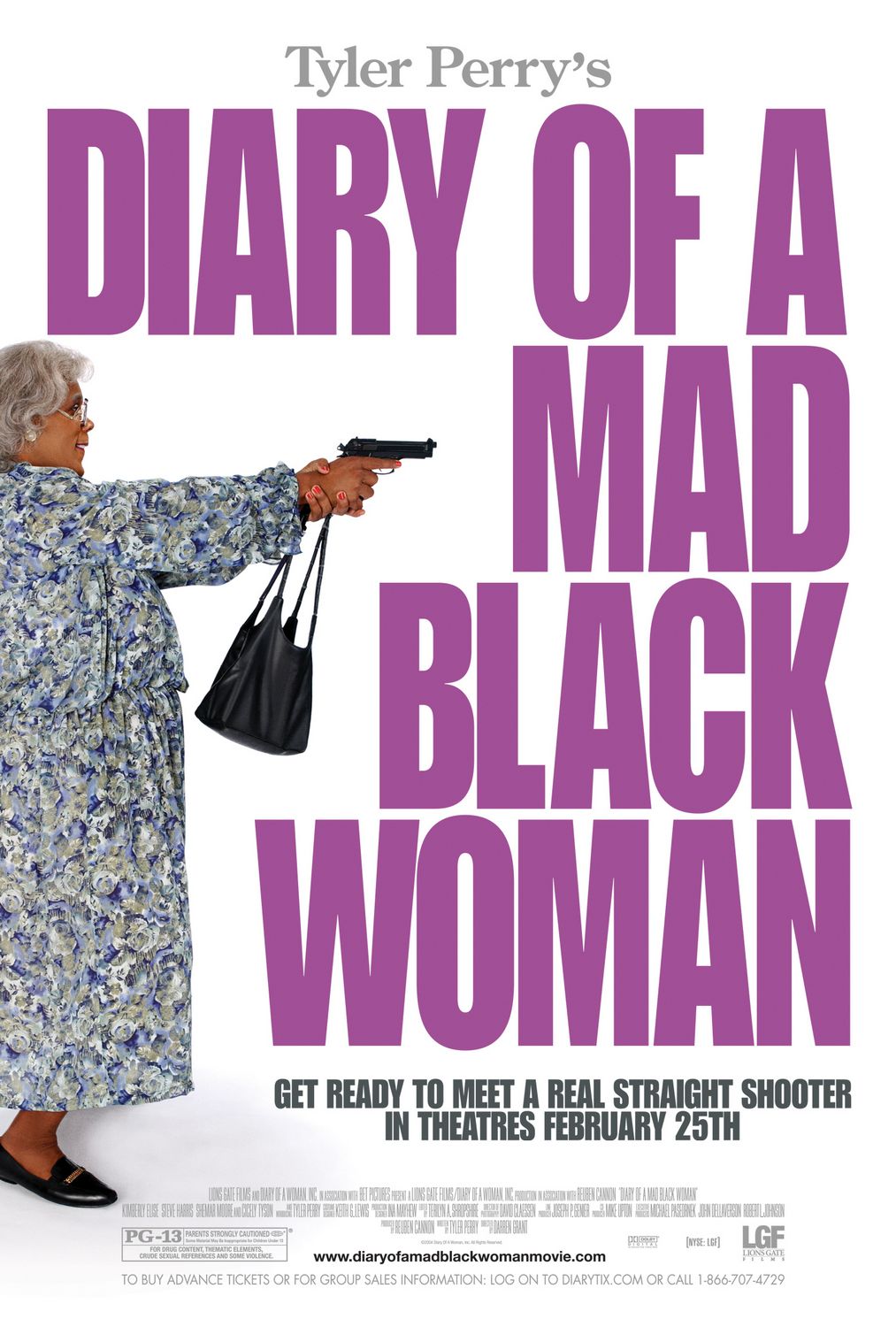 Extra Large Movie Poster Image for Diary of a Mad Black Woman (#3 of 3)