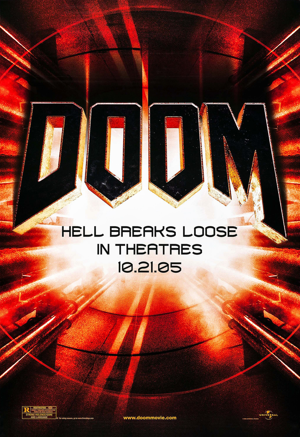 Extra Large Movie Poster Image for Doom (#3 of 3)