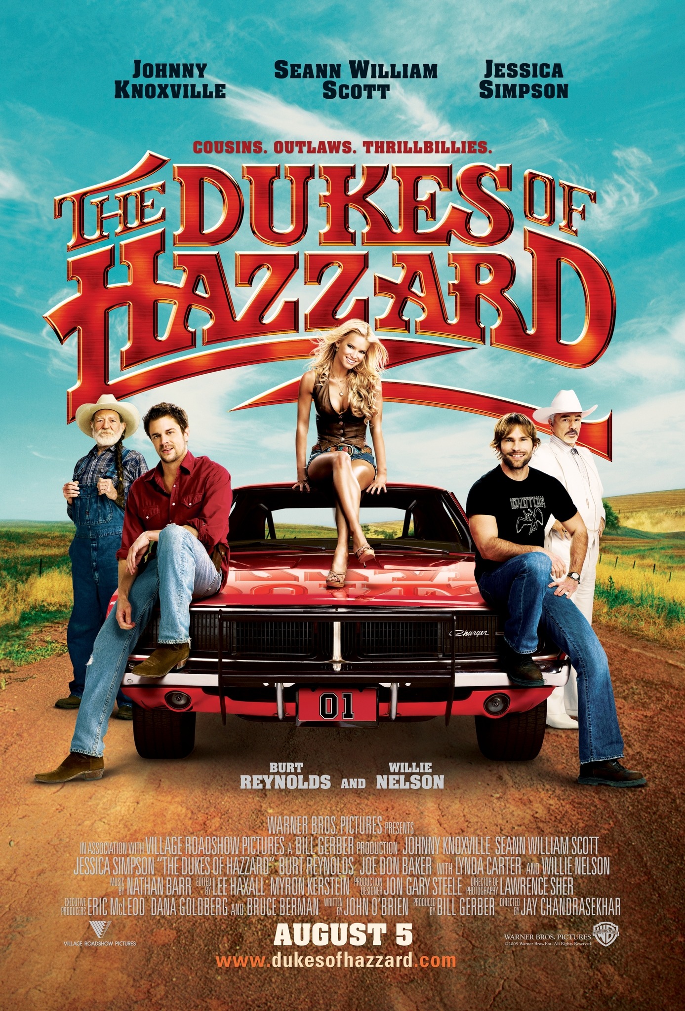 Mega Sized Movie Poster Image for The Dukes of Hazzard (#1 of 2)
