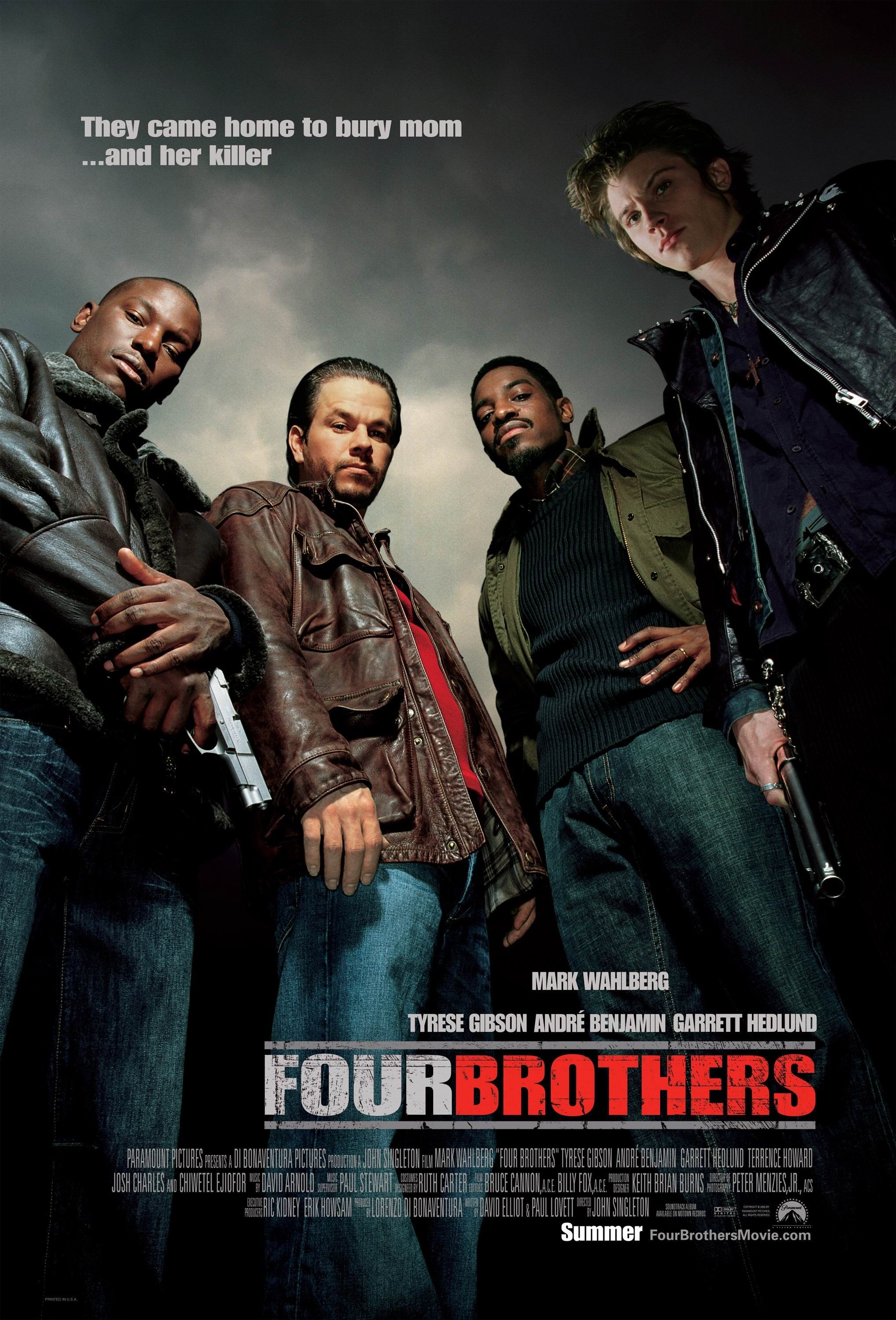 Mega Sized Movie Poster Image for Four Brothers (#1 of 6)