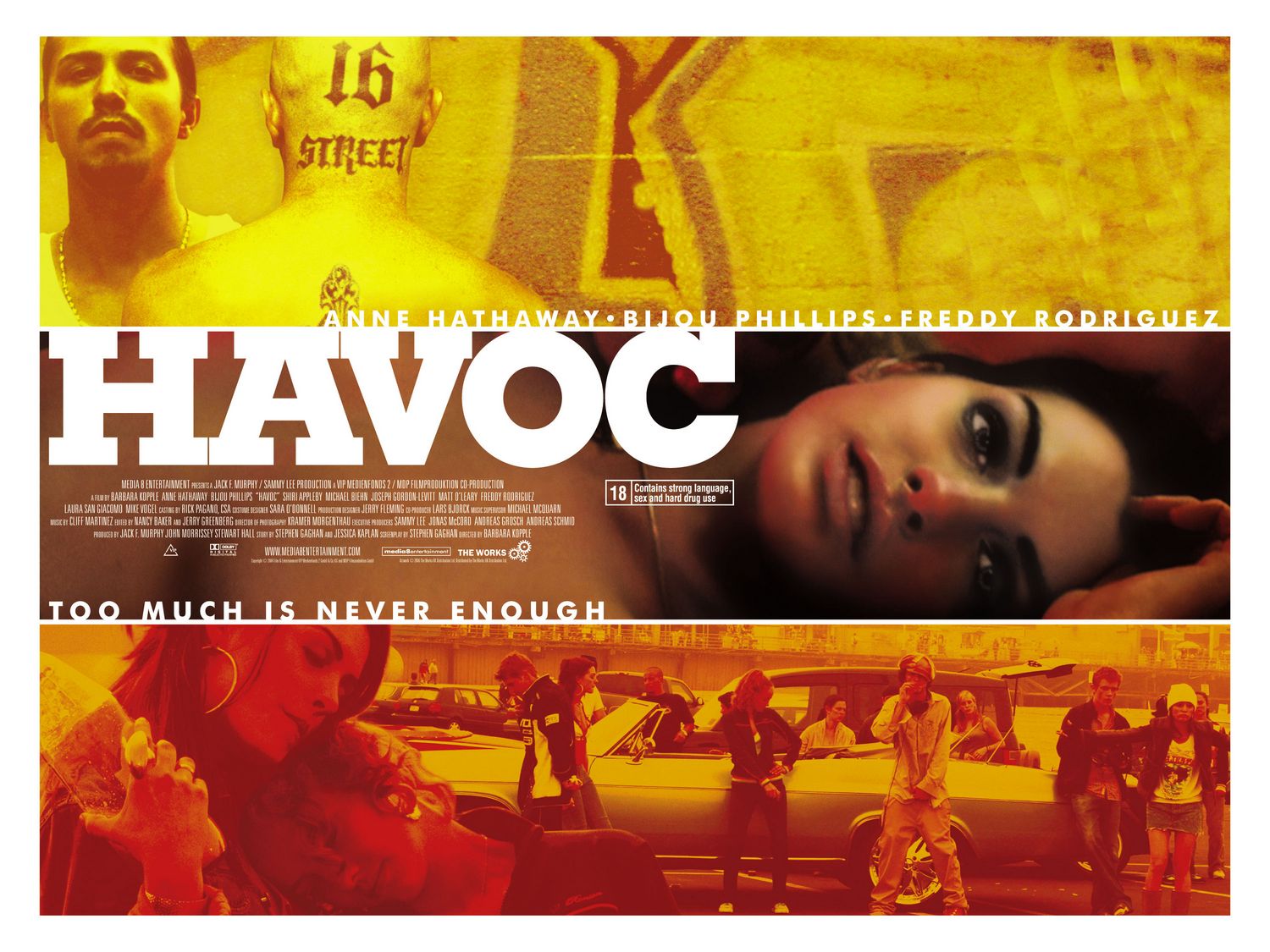 Extra Large Movie Poster Image for Havoc (#2 of 3)