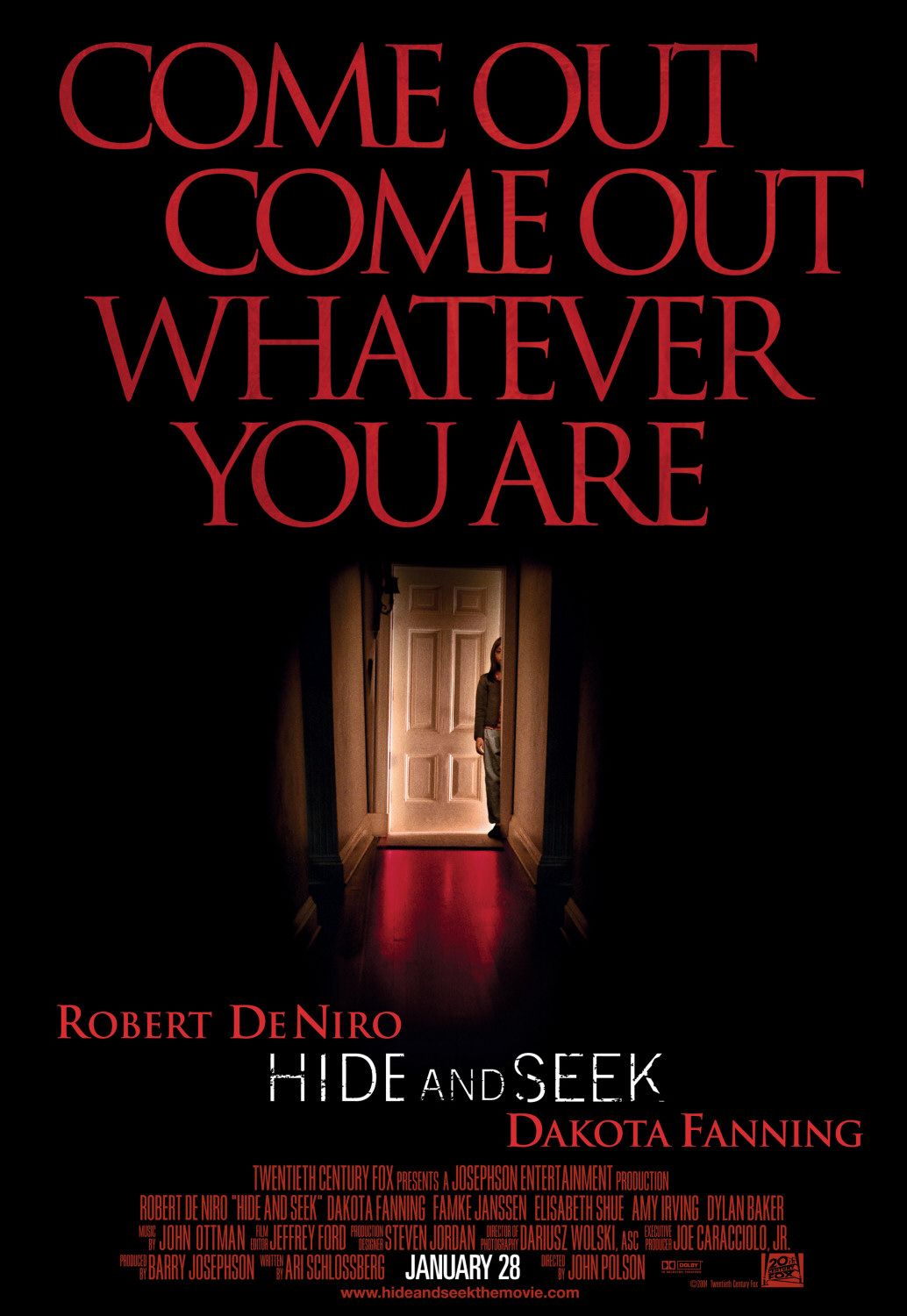 Extra Large Movie Poster Image for Hide and Seek (#1 of 5)