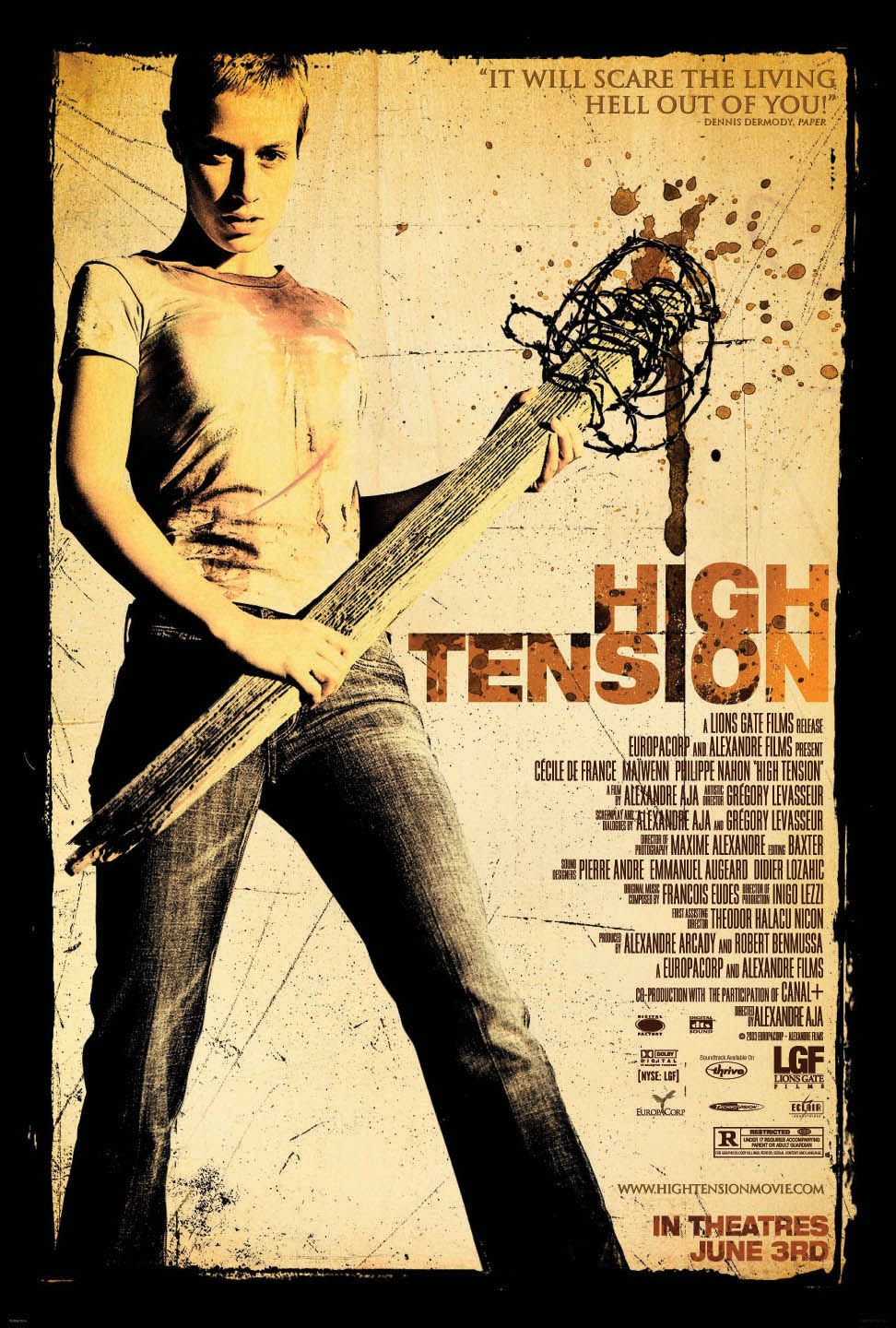Extra Large Movie Poster Image for High Tension