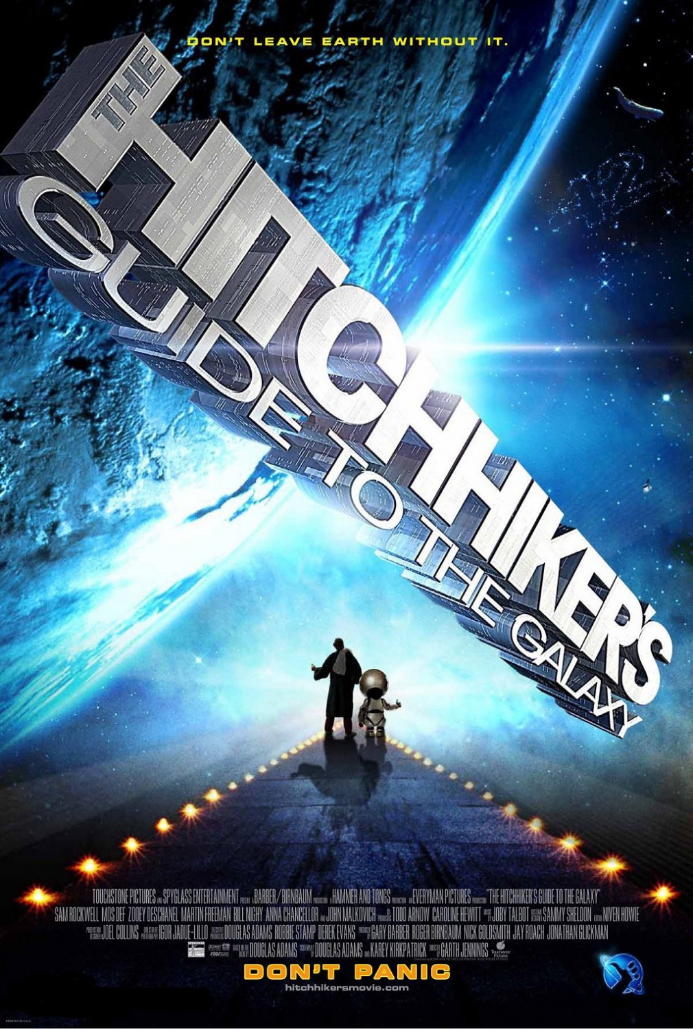 Extra Large Movie Poster Image for The Hitchhiker's Guide to the Galaxy (#1 of 2)