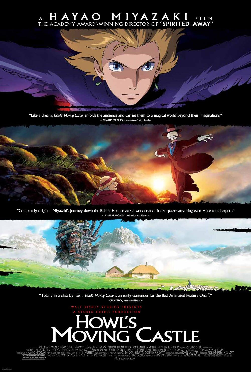 Extra Large Movie Poster Image for Howl's Moving Castle (#1 of 3)