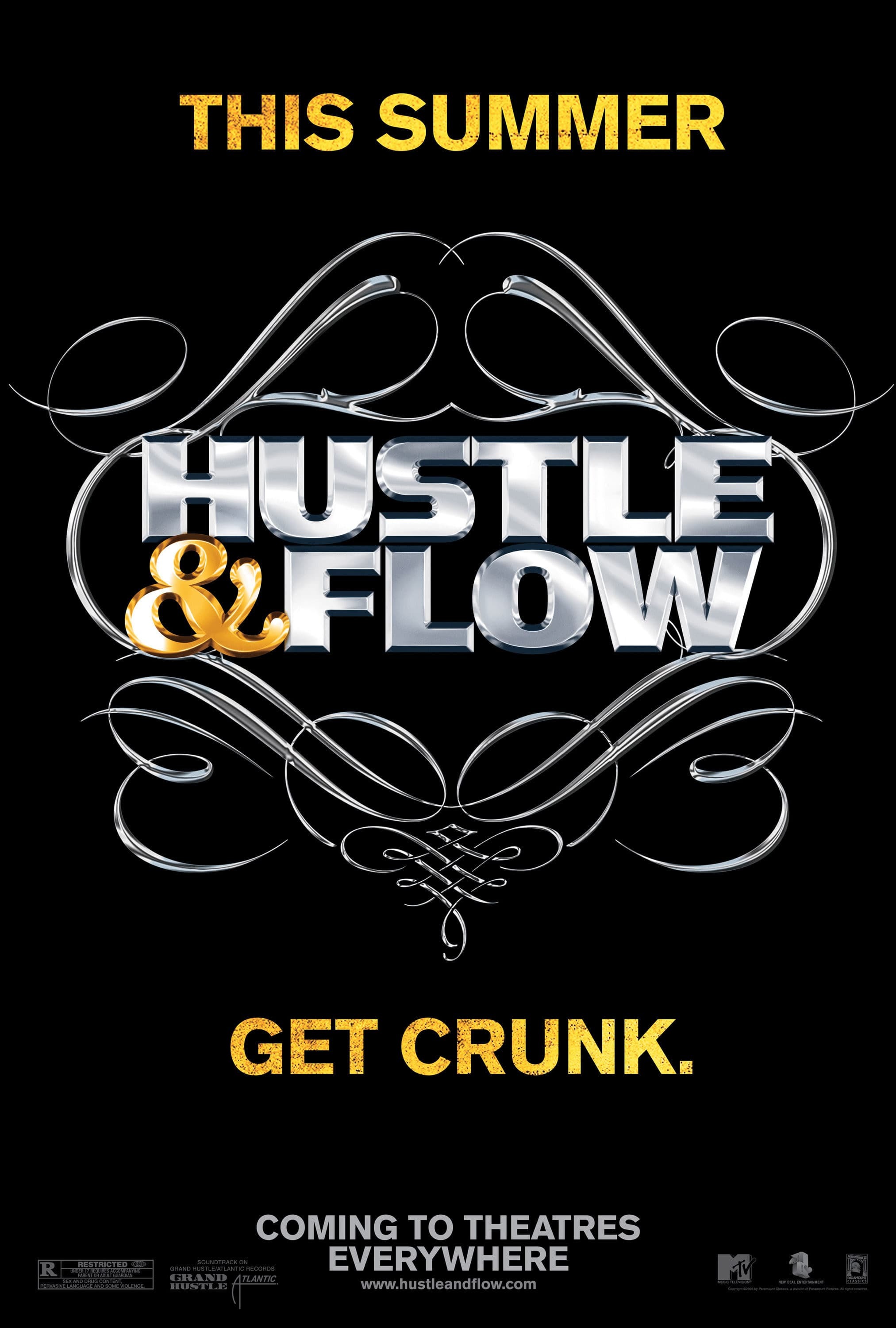 Mega Sized Movie Poster Image for Hustle & Flow (#4 of 4)