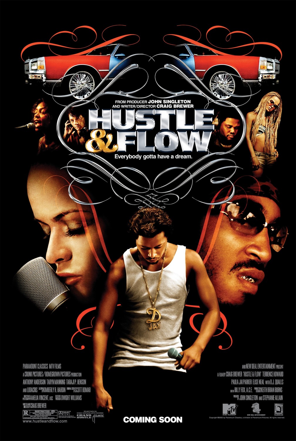 Extra Large Movie Poster Image for Hustle & Flow (#1 of 4)